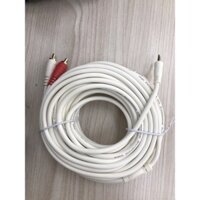 Dây Audio 3 li 2 bông sen, dây vi tính , dài 15m