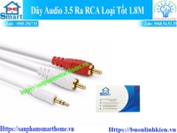 Dây Audio 3.5 Ra RCA ( Hoa Sen) Loại 1.8M