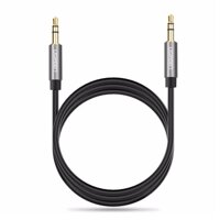 Dây Audio 3.5mm 2 đầu đực dạng cáp tròn mạ Vàng 24K, TPE dài 3M UGREEN AV119 10736,10732,10733,10734 - Hàng Chính Hãng - 3m