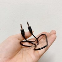 Dây AUX 2 đầu 3.5mm hỗ trợ kết nối loa Bluetooth với PC, Laptop, Smart TV dài 50cm