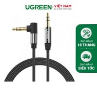 Dây AV 2 đầu 3.5mm vuông góc dài 3M UGREEN AV139 30560 – Ugreen Việt Nam