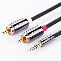 Dây AV 3.5 ra 2 đầu RCA Ugreen 10583