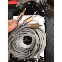 Dây AV (Audio) 3.5 ly ra 2 đầu bông sen cao cấp dài 5m