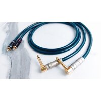 Dây AV ra 6 ly vuông DIY cao cấp thương hiệu Audio Phile England - dây tín hiệu âm thanh Jack AV hoa sen và 6 ly mono