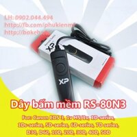 Dây bấm mềm RS-80N3 for Canon EOS 1D, 1Ds, 5D, 6D, 7D, 10D – 50D