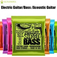 Dây Bass LUNANOV, Dây Bass Điện 14077 / 14777, 2833 / 2835 / 2836 / 2824 4 / 5 Bass Dây Đàn Guitar Nhẹ / Trung Bình Nanoweb Bass Dây Đàn Guitar