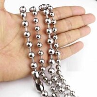 Dây bi inox to cao cấp nhiều cỡ giá 1 sợi - 5mm