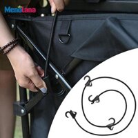 Dây Bungee có 4 móc Dây buộc Bungee Dây đàn hồi để cắm trại