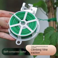 Dây buộc làm vườn, dây buộc, dây cố định cho cây hoa hồng leo, dây buộc hoa, dây buộc hỗ trợ, dây buộc có thể cắt, dây bọc nhựa không gây hại cho cây