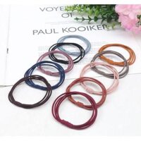 Dây buộc tóc basic chập 4 loại đẹp đảm bảo chắc chắn HD22 bán lẻ - 1 dây