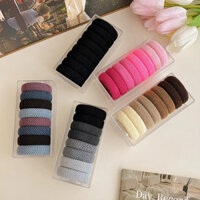 Dây buộc tóc co giãn dày cho đuôi ngựa cao