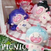 Dây Buộc Tóc cotton Không Răng Hình Búp Bê Cung Hoàng Đạo Dễ Thương handmade Thay Đổi Được