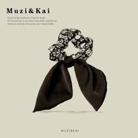 Dây buộc tóc Muzikai Dây buộc tóc nơ ruy băng hoa