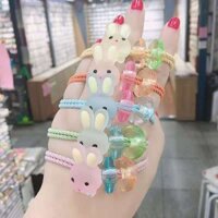 dây buộc tóc vải