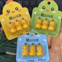 Đậy bút chì dẻo hình vịt 3075