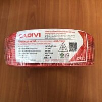 dây cadivi 1x1.5 và 1x2.5