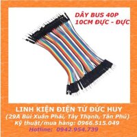 DÂY CẮM TESTBOARD 2 ĐẦU ĐỰC - ĐỰC, 10CM, 40 SỢI