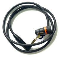 Dây Canon cái xoay ra 6 ly cong xịn dài 1m