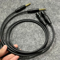 Dây Canon Mogami 2549 Âm Thanh Chuyên Nghiệp (giá 1sợi 1m) lên Jack 6.5li, Canon Rean hàn chì Oyaide