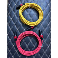 Dây CANON nhận tín hiệu âm thanh 2 đầu đực cái dàu 5 mét dành cho vang số, kết nối SOUNDCARD X5, X7 với Micro nguồn 48V