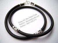 Dây cao su bọc bạc cho nam DCN007