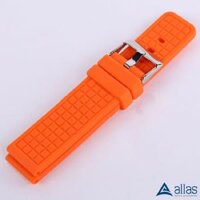 Dây cao su đồng hồ Bell & Ross màu cam