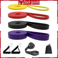 Dây cao su kháng lực GODD Dây hỗ trợ cao su loại nặng Dây thun thể thao dành cho người mới bắt đầu và vận động viên chuyên nghiệp