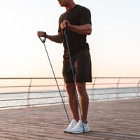 Dây Cao Su Tập GYM Đàn Hồi Resistance Band Có Tay Cầm