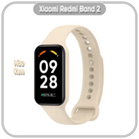 Dây cao su thay thế cho Xiaomi Redmi Band 2 nhựa dẻo TPU trơn nhiều màu Mijobs - Hàng Nhập Khẩu - Kem - Xiaomi Redmi Band 2