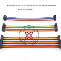 Dây cáp 7 màu IDE 10P/20P/30P/40P/50P/60P/64P chân cái FC 2.54MM