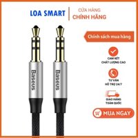 Dây Cáp Âm Thanh Cao Cấp  AUX 2 Đầu Audio Jack 3,5mm Baseus M30 1M Tiện Lợi