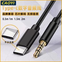 Dây Cáp Âm Thanh Chuyển Đổi Cổng Type-C Sang Cổng 3.5mm Cho Điện Thoại