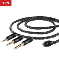 Dây Cáp Âm Thanh Mạ Bạc 3.5/2.5/4.4mm MMCX/2Pin TRN VX TA2 V90 BA15 ST1 MT1 ST1 TRN T2