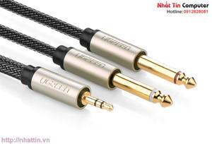 Dây cáp Audio 1 đầu ra 2 đầu Ugreen 10619 5m