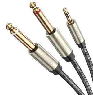 Dây cáp Audio 1 đầu ra 2 đầu Ugreen 10619 5m