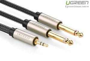 Dây cáp Audio 1 đầu ra 2 đầu Ugreen 10619 5m