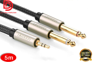 Dây cáp Audio 1 đầu ra 2 đầu Ugreen 10619 5m