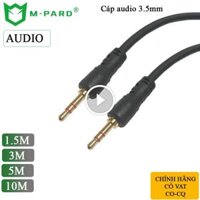 Dây cáp audio 3.5mm 2 đầu đực hãng M-PARD dài 1.5m đến 10M
