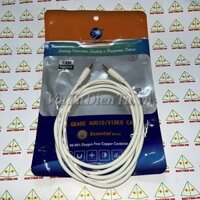 Dây Cáp AV 1 ra 1 Choseal Dài 1.8m 2 đầu 3.5mm Dây Audio Choseal