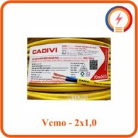 Dây cáp Cadivi VCmo - 2x1,0 - (2x32/0,2) - 300/500V