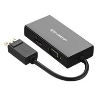 Dây Cáp chuyển DisplayPort sang HDMI VGA DVI Urgreen DP110 (dây 15cm, hỗ trợ 3D)