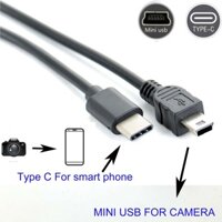 Dây Cáp Chuyển Đổi Loại c Sang mini usb otg Cho canon 550d 600d 650d 500d 450d 60d 400d 1000d