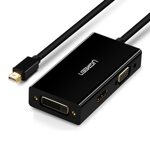 Dây cáp chuyển đổi Mini DisplayPort to HDMI, VGA, DVI Ugreen 20418