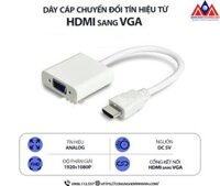 Dây cáp chuyển đổi tín hiệu từ HDMI sang VGA