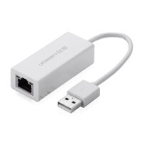 Dây Cáp Chuyển USB Sang Cổng LAN 2.0 Ethernet 10100 Mbps Ugreen 20253 - Hàng Chính Hãng