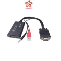DÂY CÁP CHUYỂN VGA + AUDIO + USB RA HDMI MD008 M-PARD