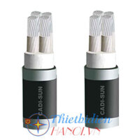 Dây cáp điện Cadisun, Cáp nhôm bọc AXV 4x240