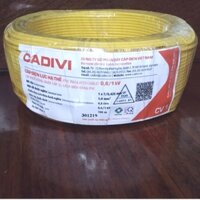 Dây Cáp Điện CADIVI 1.0