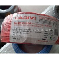 Dây cáp điện Cadivi CV 1 0.6/1kV - Cuộn 100m