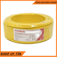 Dây cáp điện Cadivi CV 6.0 (cuộn 100m, dây đơn)- Hàng Chính Hãng